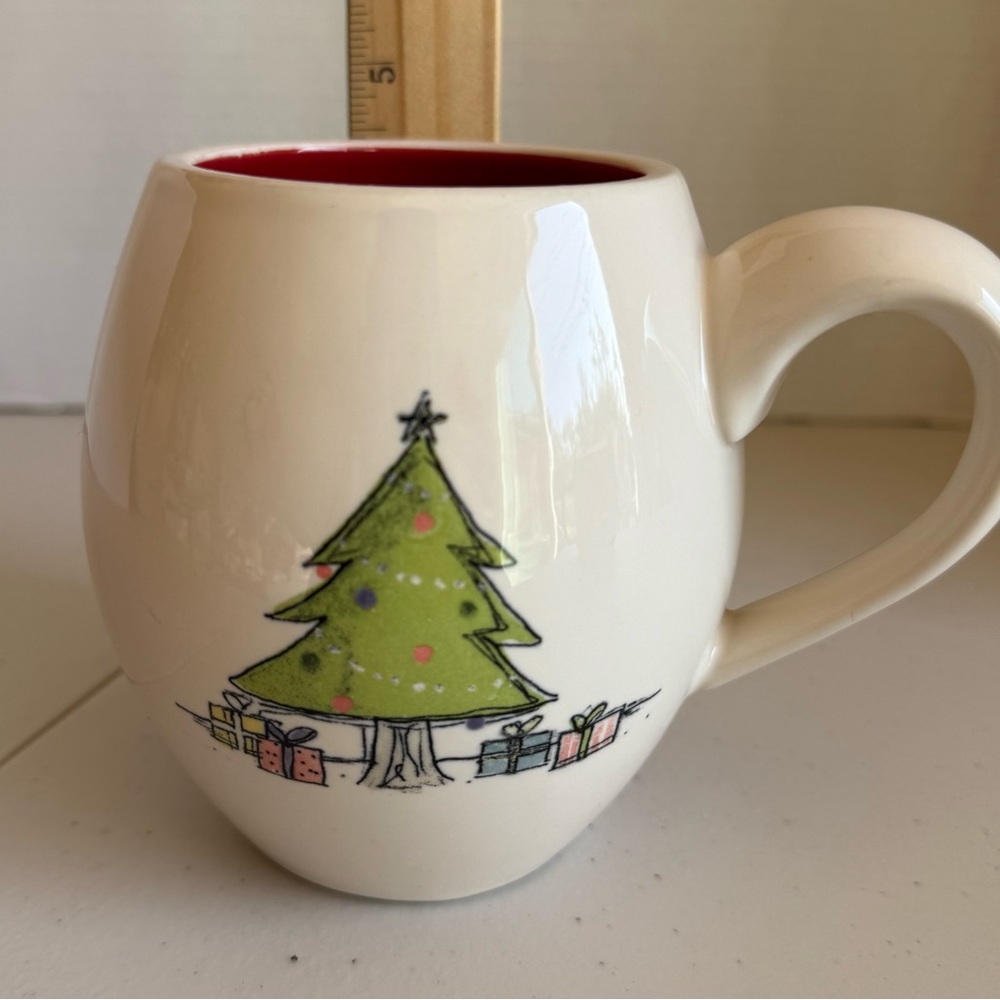 Rae Dunn Christmas Tree Mug with Gifts
